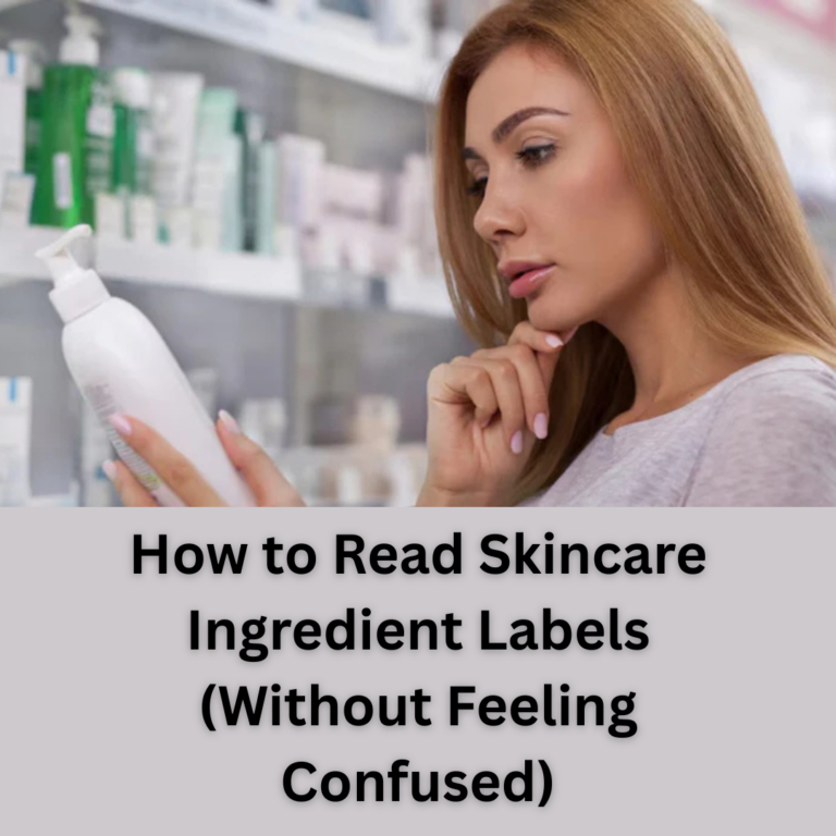 How to Read Skincare Ingredient Labels (Without Feeling Confused)